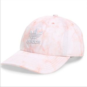 adidas Women's Relaxed Pink Tie Dye Strapback Hat